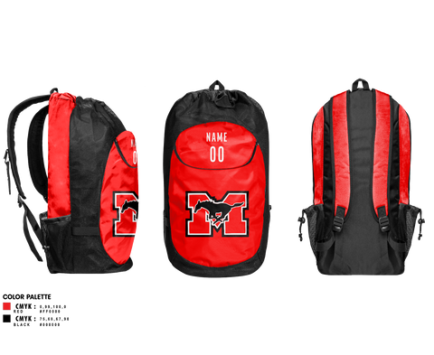 Gear Bag, Mcdougle Middle School Basketball, Women's Basketball, Teamtime, Team time, sublimation, custom sports apparel, team uniforms, spirit wear, spiritwear, sports uniforms, custom shirts, team store, custom team store, fundraiser sports, apparel fundraiser