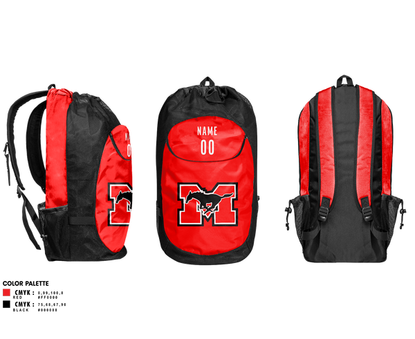 Gear Bag, Mcdougle Middle School Basketball, Women's Basketball, Teamtime, Team time, sublimation, custom sports apparel, team uniforms, spirit wear, spiritwear, sports uniforms, custom shirts, team store, custom team store, fundraiser sports, apparel fundraiser
