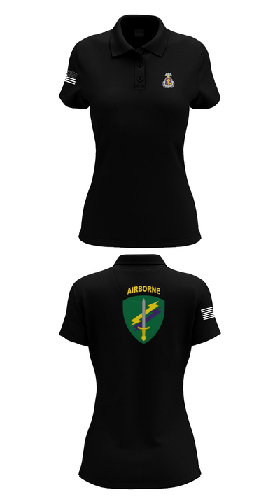 Civil Affairs Schoolhouse 5293701 Women's Short Sleeve Performance Polo  - 35
