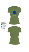 East Montgomery County Sports Association 83538044 Women's Short Sleeve V-neck Shirt - 18
