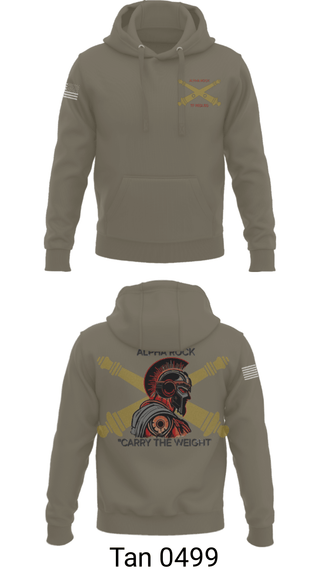 Hoodie, ALPHA ROCK, Army, Teamtime, Team time, sublimation, custom sports apparel, team uniforms, spirit wear, spiritwear, sports uniforms, custom shirts, team store, custom team store, fundraiser sports, apparel fundraiser
