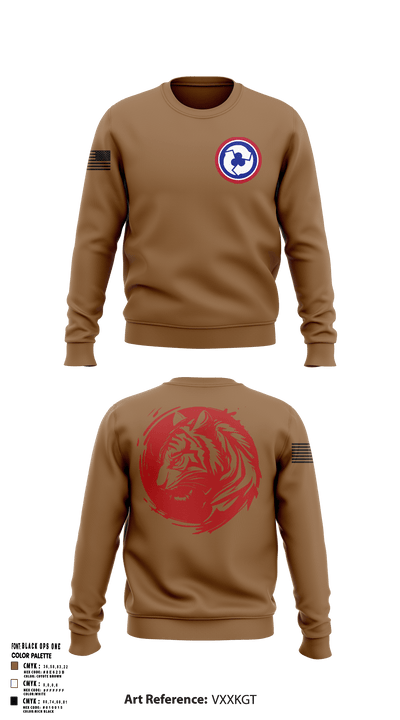 312th HR CO, A1 Postal 64167397 Crew Neck Sweatshirt - 146