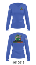 Junk Heroes 27502871 Women's Long Sleeve V-neck Shirt - 20