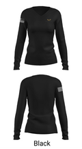 Md transportation service LLC 11335199 Women's Long Sleeve V-neck Shirt - 35