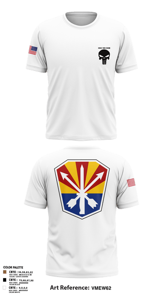Old School Cotton Feel Shirt, HHC 153 CSSB, National Guard, Teamtime, Team time, sublimation, custom sports apparel, team uniforms, spirit wear, spiritwear, sports uniforms, custom shirts, team store, custom team store, fundraiser sports, apparel fundraiser