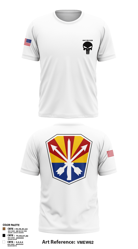 Old School Cotton Feel Shirt, HHC 153 CSSB, National Guard, Teamtime, Team time, sublimation, custom sports apparel, team uniforms, spirit wear, spiritwear, sports uniforms, custom shirts, team store, custom team store, fundraiser sports, apparel fundraiser