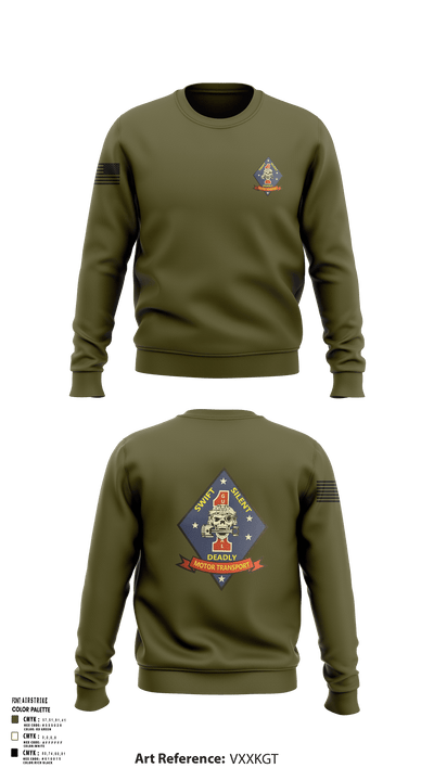 1st Recon 56850190 Crew Neck Sweatshirt - 122
