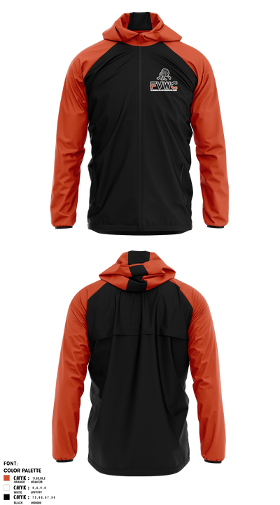 Flathead Valley Wrestling Club 69683665 Windbreaker - 41