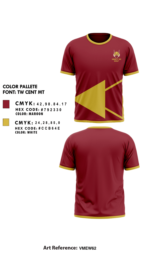 Short Sleeve Performance Shirt, Ninety Six High School Golf, Golf, Teamtime, Team time, sublimation, custom sports apparel, team uniforms, spirit wear, spiritwear, sports uniforms, custom shirts, team store, custom team store, fundraiser sports, apparel fundraiser