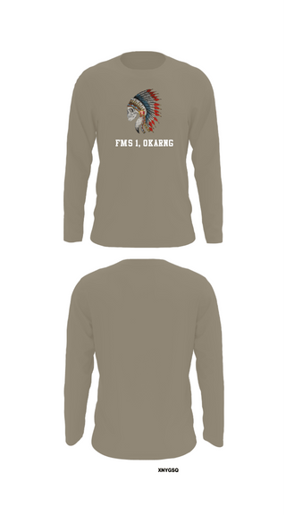 Long Sleeve Performance Shirt, FMS 1, OKARNG, , Teamtime, Team time, sublimation, custom sports apparel, team uniforms, spirit wear, spiritwear, sports uniforms, custom shirts, team store, custom team store, fundraiser sports, apparel fundraiser