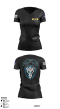 112th CRD95th CBRN Co 64456189 Women's Short Sleeve V-neck Shirt - 30