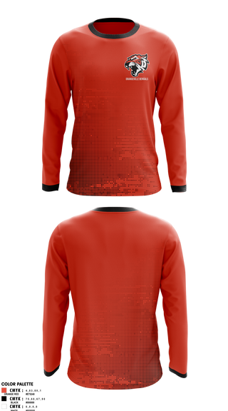 Long Sleeve Performance Shirt, Orangeville Bengals, Baseball, Teamtime, Team time, sublimation, custom sports apparel, team uniforms, spirit wear, spiritwear, sports uniforms, custom shirts, team store, custom team store, fundraiser sports, apparel fundraiser