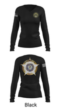 T.N.T. 55563740 Women's Long Sleeve V-neck Shirt - 35