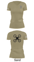 UAS Pilot 79389667 Women's Short Sleeve V-neck Shirt - 84
