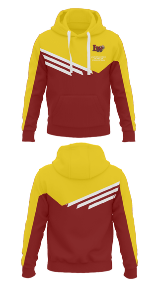 Hoodie, Lowpoint-Washburn Junior High School Softball, Softball, Teamtime, Team time, sublimation, custom sports apparel, team uniforms, spirit wear, spiritwear, sports uniforms, custom shirts, team store, custom team store, fundraiser sports, apparel fundraiser