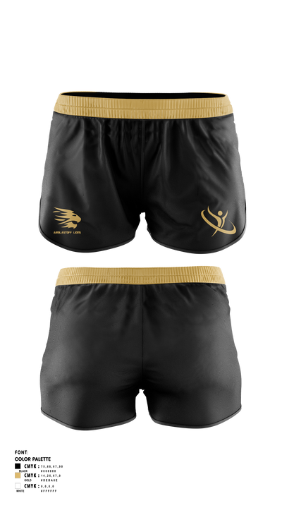 Airblastoff Lions 14236654 Womens Soccer Shorts - 1