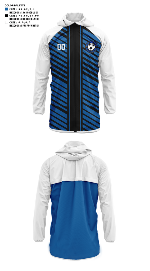 Windbreaker, Springfield United, Men's Soccer, Teamtime, Team time, sublimation, custom sports apparel, team uniforms, spirit wear, spiritwear, sports uniforms, custom shirts, team store, custom team store, fundraiser sports, apparel fundraiser