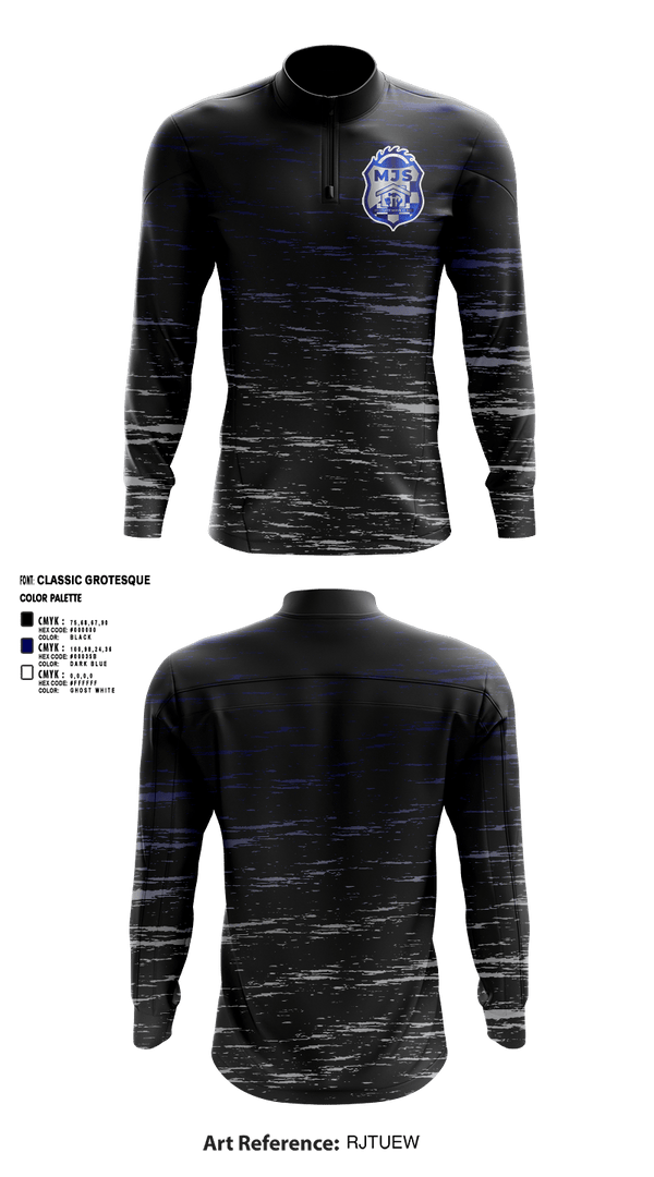 Quarter Zip Jacket, MJS property services inc., , Teamtime, Team time, sublimation, custom sports apparel, team uniforms, spirit wear, spiritwear, sports uniforms, custom shirts, team store, custom team store, fundraiser sports, apparel fundraiser