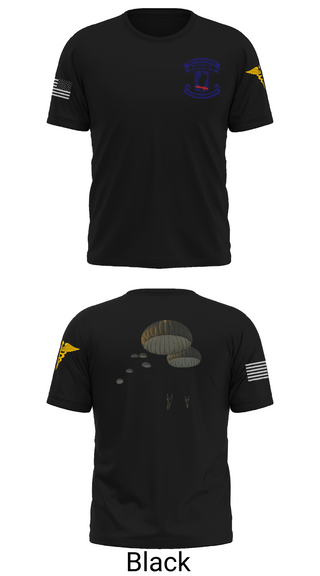 Old School Cotton Feel Shirt, 173rd Airborne Division, Army, Teamtime, Team time, sublimation, custom sports apparel, team uniforms, spirit wear, spiritwear, sports uniforms, custom shirts, team store, custom team store, fundraiser sports, apparel fundraiser