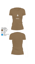 Vitalii 64188372 Women's Short Sleeve V-neck Shirt - 4