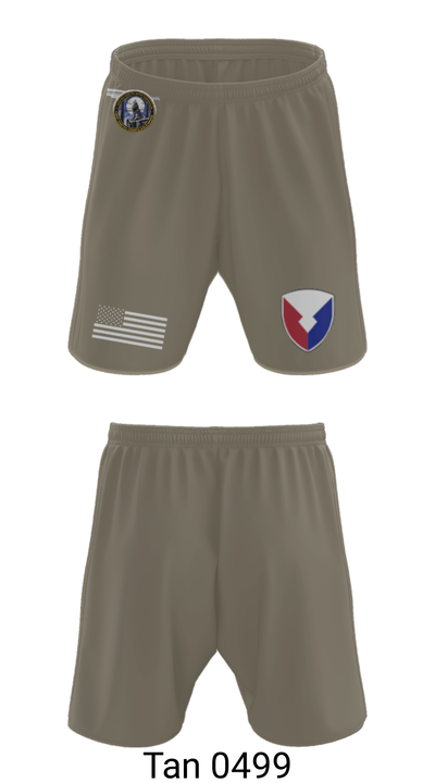 USAG Fort Hunter Liggett 63264859 Athletic Shorts With Pockets - 37