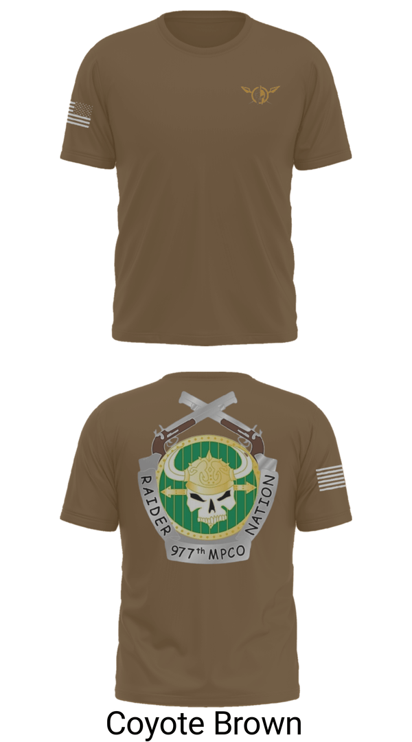 Short Sleeve Performance Shirt, 977 MP CO, Army, Teamtime, Team time, sublimation, custom sports apparel, team uniforms, spirit wear, spiritwear, sports uniforms, custom shirts, team store, custom team store, fundraiser sports, apparel fundraiser