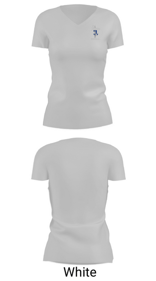 Women's Short Sleeve Vneck Shirt, Brookfield Jr Lancers Youth Football, Football, Teamtime, Team time, sublimation, custom sports apparel, team uniforms, spirit wear, spiritwear, sports uniforms, custom shirts, team store, custom team store, fundraiser sports, apparel fundraiser