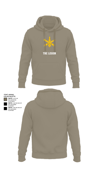 Hoodie, The Legion, , Teamtime, Team time, sublimation, custom sports apparel, team uniforms, spirit wear, spiritwear, sports uniforms, custom shirts, team store, custom team store, fundraiser sports, apparel fundraiser