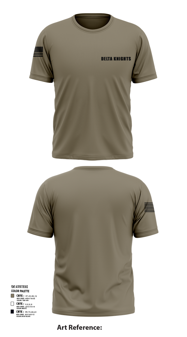 Short Sleeve Performance Shirt, Delta Knights, , Teamtime, Team time, sublimation, custom sports apparel, team uniforms, spirit wear, spiritwear, sports uniforms, custom shirts, team store, custom team store, fundraiser sports, apparel fundraiser