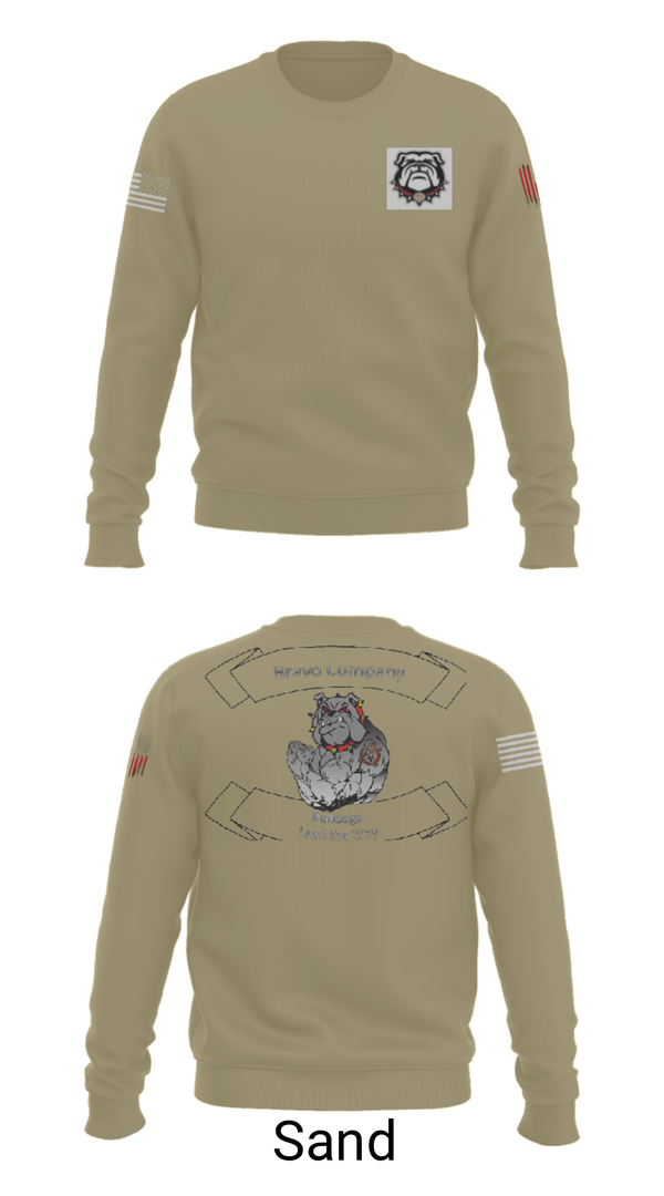 Crew Neck Sweatshirt, 16TH ordnance Bravo Company, , Teamtime, Team time, sublimation, custom sports apparel, team uniforms, spirit wear, spiritwear, sports uniforms, custom shirts, team store, custom team store, fundraiser sports, apparel fundraiser