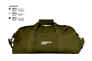 Duffle Bag, Franklin swat, , Teamtime, Team time, sublimation, custom sports apparel, team uniforms, spirit wear, spiritwear, sports uniforms, custom shirts, team store, custom team store, fundraiser sports, apparel fundraiser
