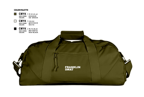 Duffle Bag, Franklin swat, , Teamtime, Team time, sublimation, custom sports apparel, team uniforms, spirit wear, spiritwear, sports uniforms, custom shirts, team store, custom team store, fundraiser sports, apparel fundraiser