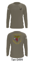 4th Med Battalion 81744782 Long Sleeve Performance Shirt 66