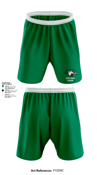 Athletic Shorts With Pockets, Live Oak Classical School Cheer, Cheer, Teamtime, Team time, sublimation, custom sports apparel, team uniforms, spirit wear, spiritwear, sports uniforms, custom shirts, team store, custom team store, fundraiser sports, apparel fundraiser
