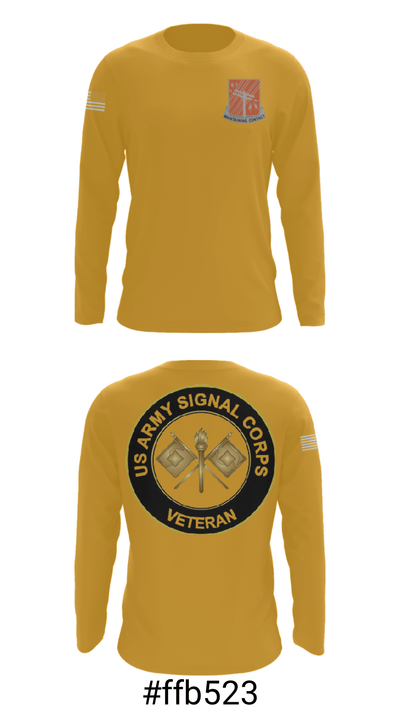 440th Signal Brigade 93602723 Long Sleeve Performance Shirt - 3