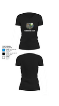 Farmhouse flips 28402450 Women's Short Sleeve V-neck Shirt - 37