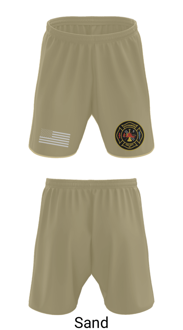 Athletic Shorts With Pockets, Ravenswood Volunteer Fire Department, , Teamtime, Team time, sublimation, custom sports apparel, team uniforms, spirit wear, spiritwear, sports uniforms, custom shirts, team store, custom team store, fundraiser sports, apparel fundraiser