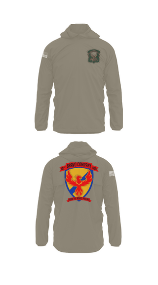 Windbreaker, B-Co 122 ASB, Army, Teamtime, Team time, sublimation, custom sports apparel, team uniforms, spirit wear, spiritwear, sports uniforms, custom shirts, team store, custom team store, fundraiser sports, apparel fundraiser