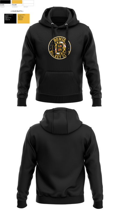 Bowie Hockey Club 60546715 Hoodie - 2