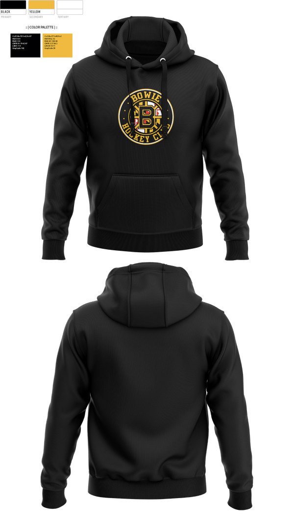 Hoodie, Bowie Hockey Club, Ice Hockey, Teamtime, Team time, sublimation, custom sports apparel, team uniforms, spirit wear, spiritwear, sports uniforms, custom shirts, team store, custom team store, fundraiser sports, apparel fundraiser