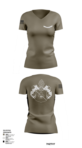 Womens Short Sleeve Vneck Shirt, NA, Army, Teamtime, Team time, sublimation, custom sports apparel, team uniforms, spirit wear, spiritwear, sports uniforms, custom shirts, team store, custom team store, fundraiser sports, apparel fundraiser