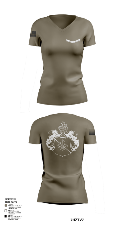 NA 10904761 Women's Short Sleeve V-neck Shirt - 131