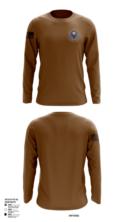 721st Mobility Support Squadron 57301201 Long Sleeve Performance Shirt - 114