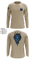 Death Knights 11109315 Long Sleeve Performance Shirt - 1