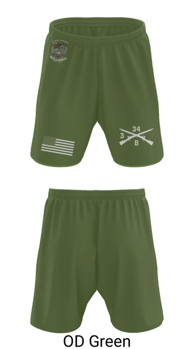 B/3-34 Bulldogs 76121406 Athletic Shorts With Pockets - 49