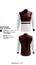 River Rouge High School Basketball 4681878 Quarter Zip Jacket - 1
