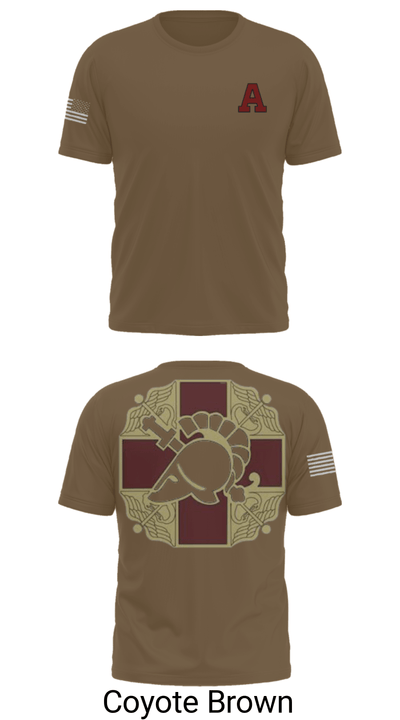 US MEDDAC 46009212 Short Sleeve Performance Shirt - 16