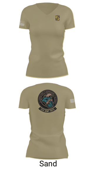 Womens Short Sleeve Vneck Shirt, Chanticleer company, Army, Teamtime, Team time, sublimation, custom sports apparel, team uniforms, spirit wear, spiritwear, sports uniforms, custom shirts, team store, custom team store, fundraiser sports, apparel fundraiser