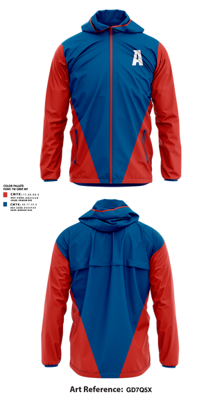 Windbreaker, Arcadia Little League Baseball, Baseball, Teamtime, Team time, sublimation, custom sports apparel, team uniforms, spirit wear, spiritwear, sports uniforms, custom shirts, team store, custom team store, fundraiser sports, apparel fundraiser