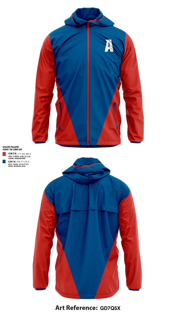 Windbreaker, Arcadia Little League Baseball, Baseball, Teamtime, Team time, sublimation, custom sports apparel, team uniforms, spirit wear, spiritwear, sports uniforms, custom shirts, team store, custom team store, fundraiser sports, apparel fundraiser